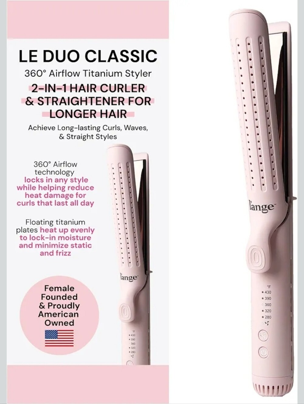 Lange Hair Le Duo Grande 360° Airflow Styler